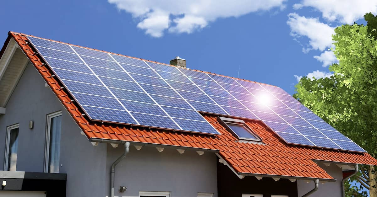 Solar panels on the roof of a home | REenergizeCO