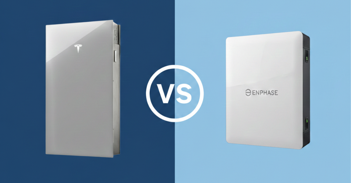 Tesla Powerwall 3 vs Enphase 10C battery home systems